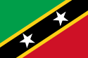 Föderation St. Kitts und Nevis - Flagge